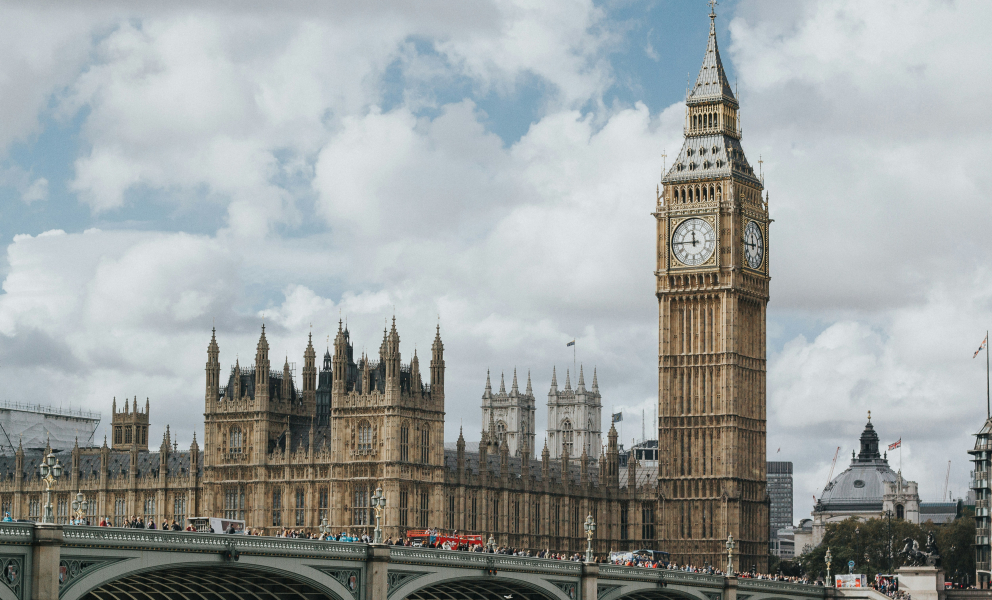 Picture of the houses of Parliament