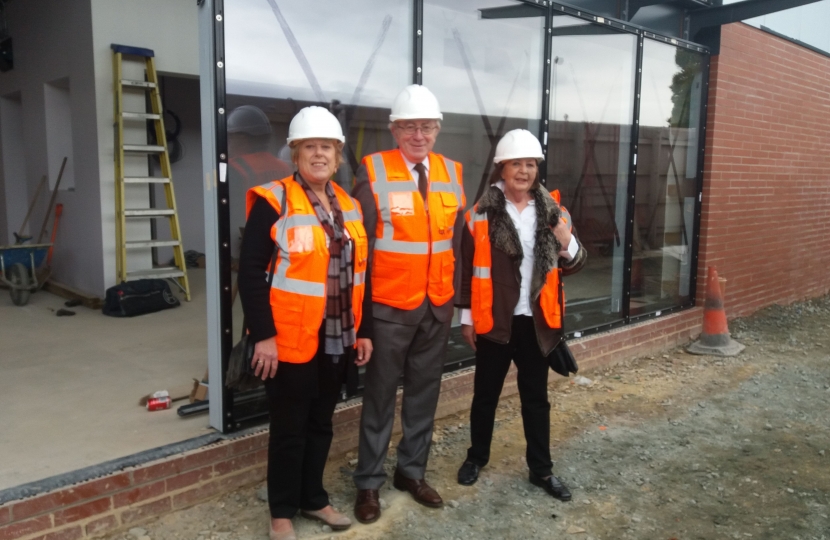 Councillors Jane Chitty and Steve & Josie Iles Visit Strood Station