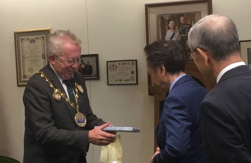 Visit from the Mayor of Yokosuka, Japan