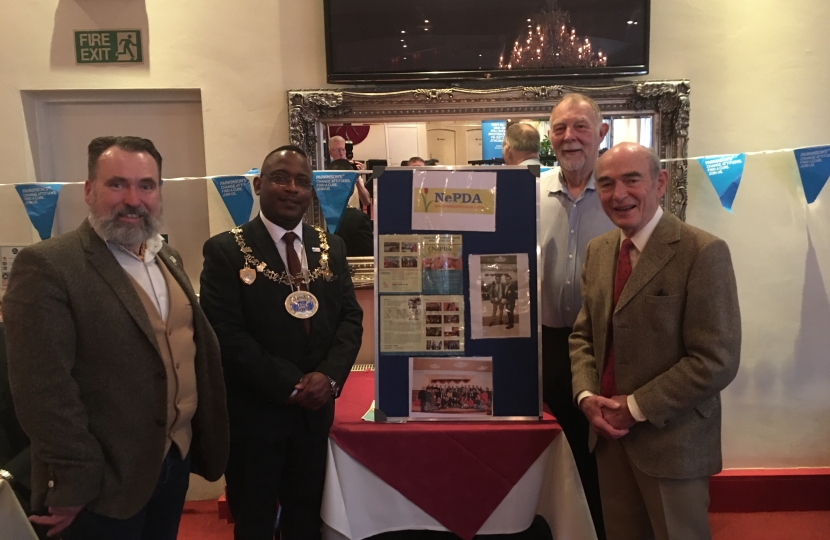 Gary Etheridge & Habib Tejan with Phil Bungay & Paddy Gallagher