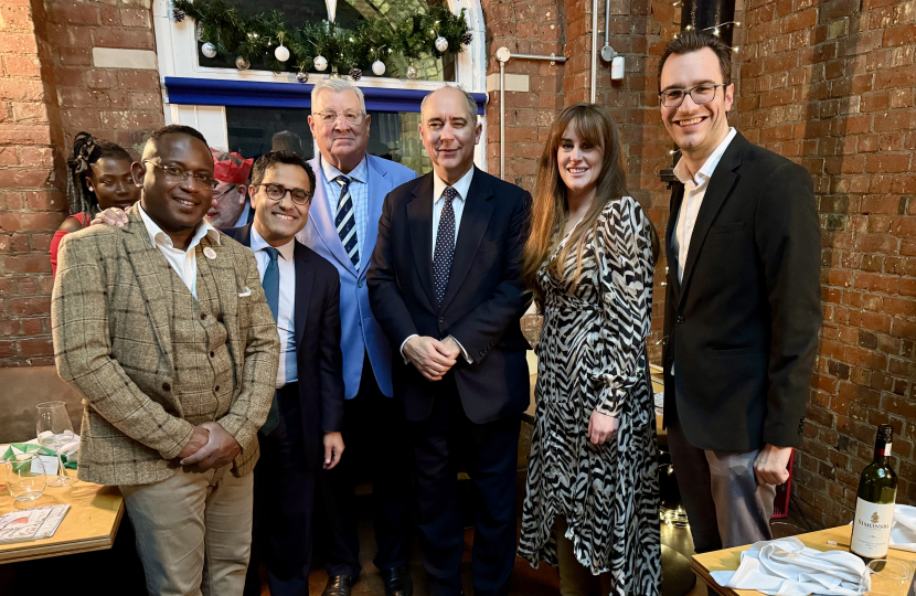 Lord Dominic Johnson visits Medway