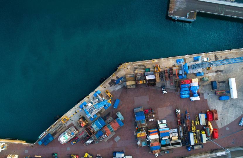 Stock image Docks