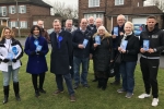 Alan Kew and Medway Conservatives Out Canvassing