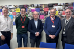 Leader of the Opposition and Opposition Spokesperson for Education visit Mid Kent College