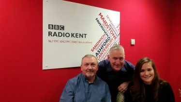 Alan Jarrett with Lembit Opik and Charlotte from K Sport