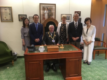 Visit from the Mayor of Yokosuka, Japan