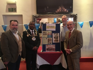 Gary Etheridge & Habib Tejan with Phil Bungay & Paddy Gallagher